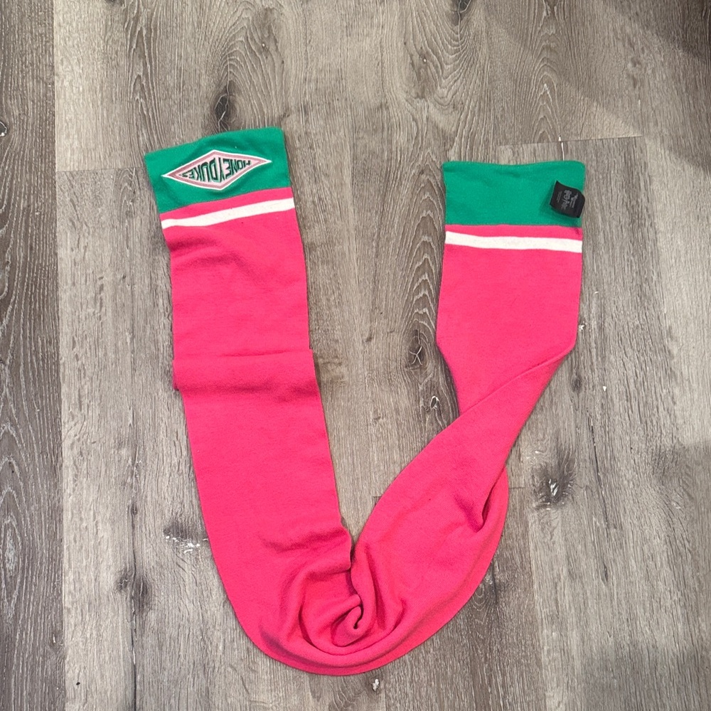Pink and Green Scarf